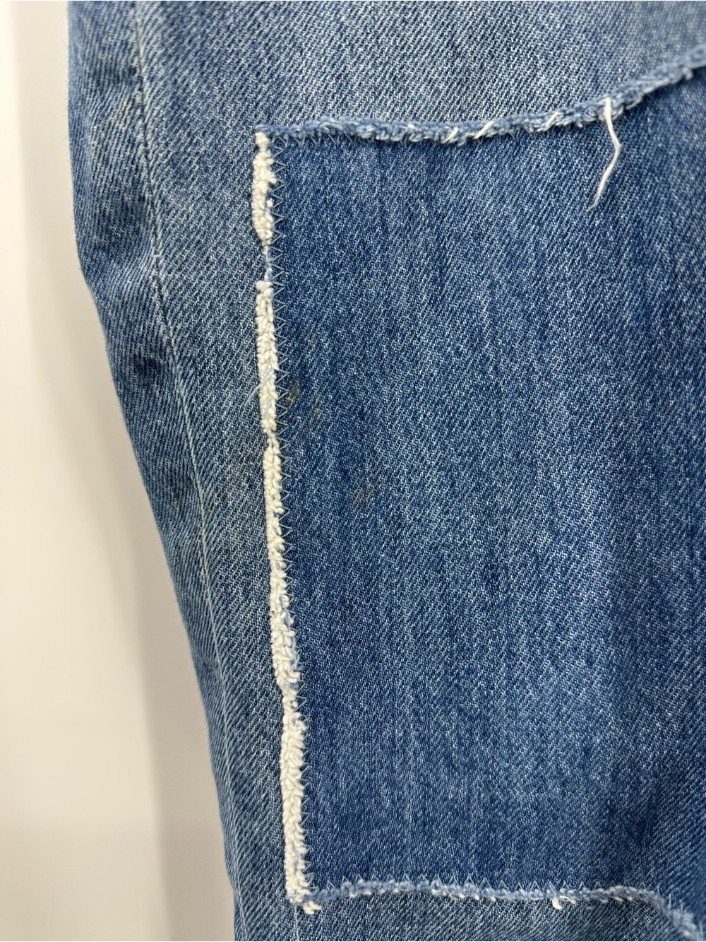 Polo Ralph Lauren Embroidered Big Pony Pocket Avery Boyfriend Patchwork Jeans - Picture 8 of 16